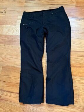 Obermeyer Women’s Black Insulated Ski Snow Pants Size 14